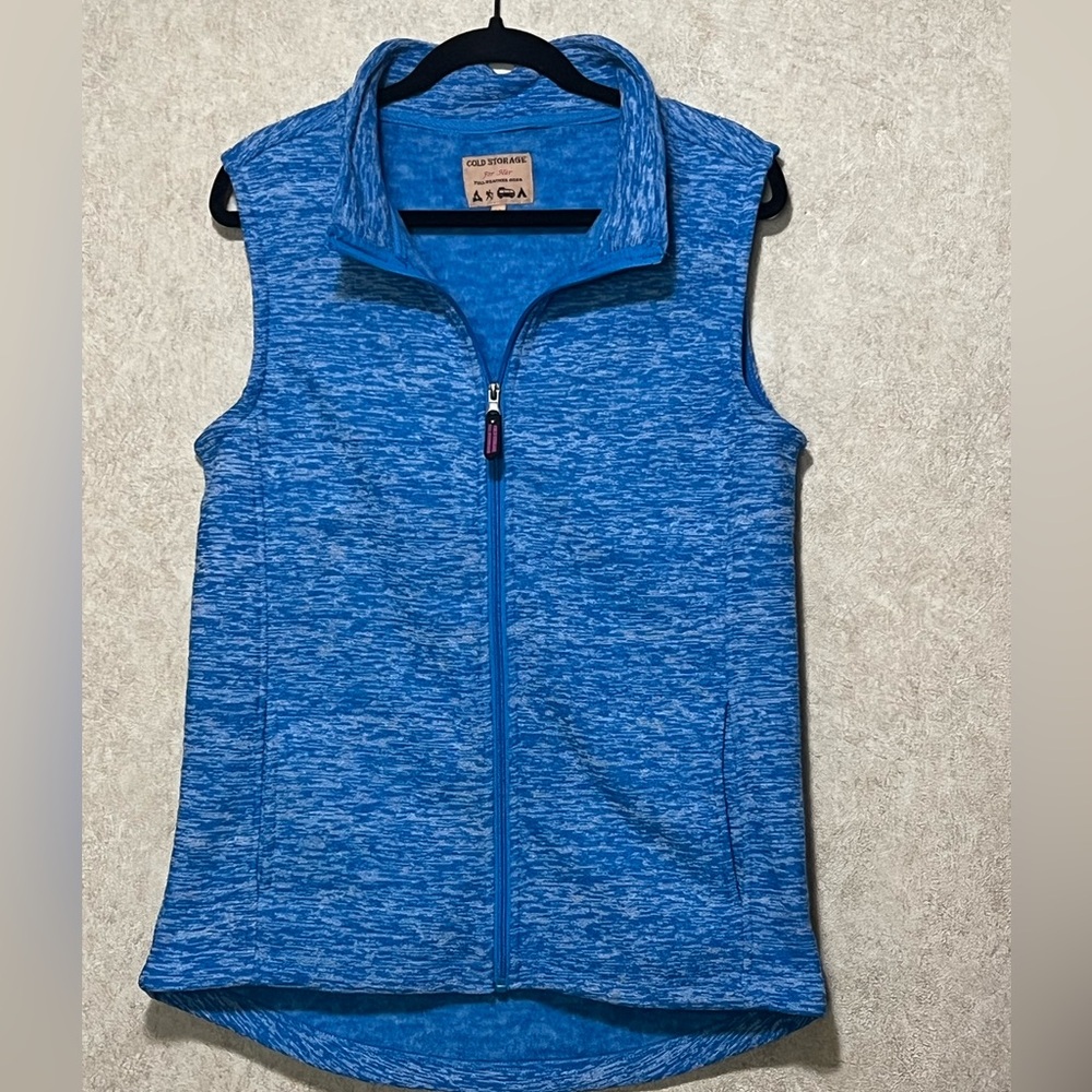 Cold Storage For Her Foul Weather Gear Turquoise Vest Women's Medium